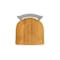 Holland Bar Stool Co 36" Swivel Bar Stool, Nickel Finish, Med Oak Seat 41036ANMedOak - alternate 4